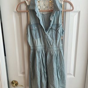 Denim dress size small